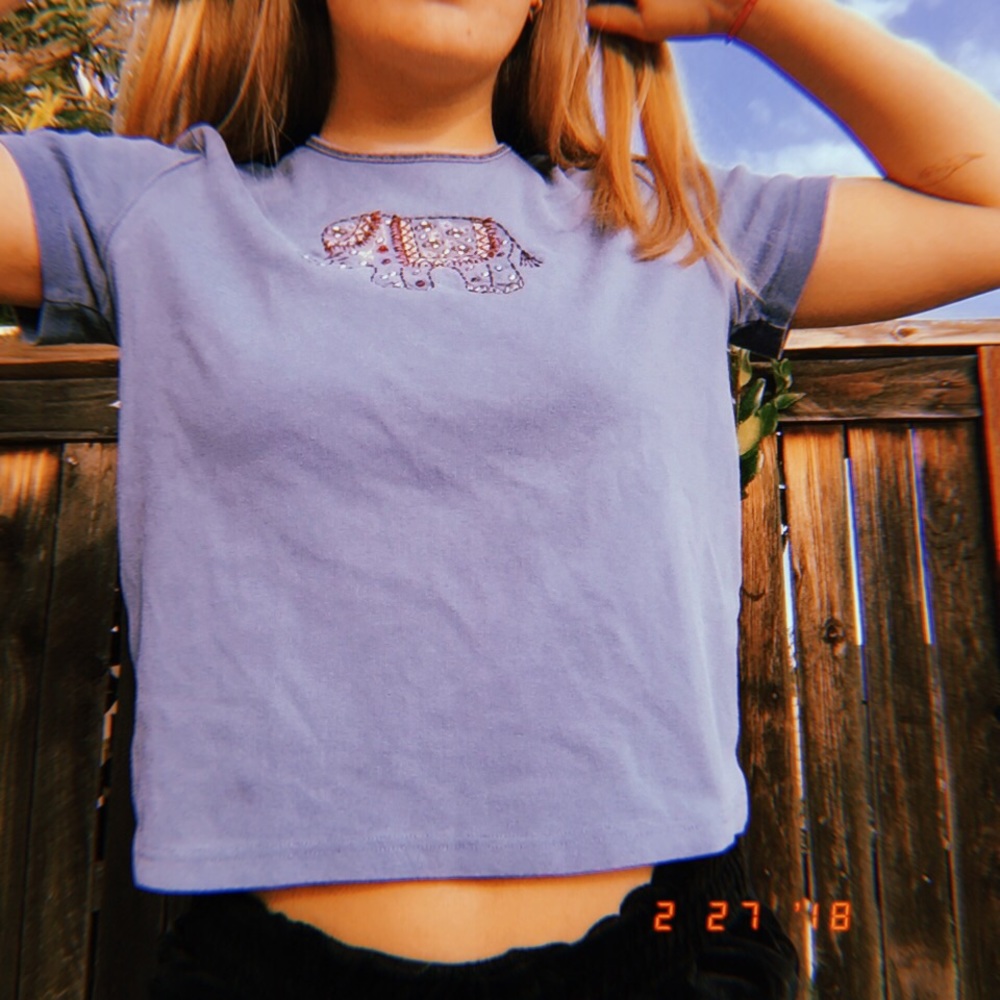 🐘 crop top!
